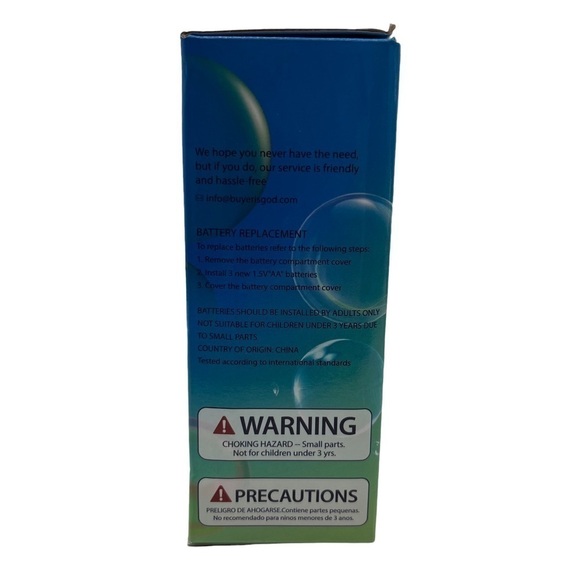 NWT Bubble Machine Bubble Gun - Picture 3 of 6